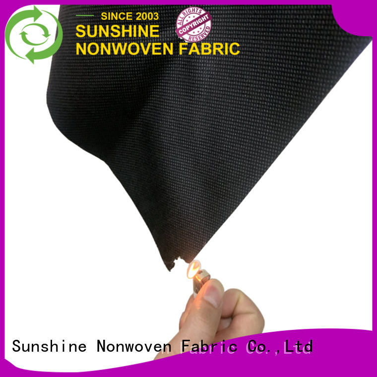 Sunshine extra wide fire retardant fabric factory price for bedding