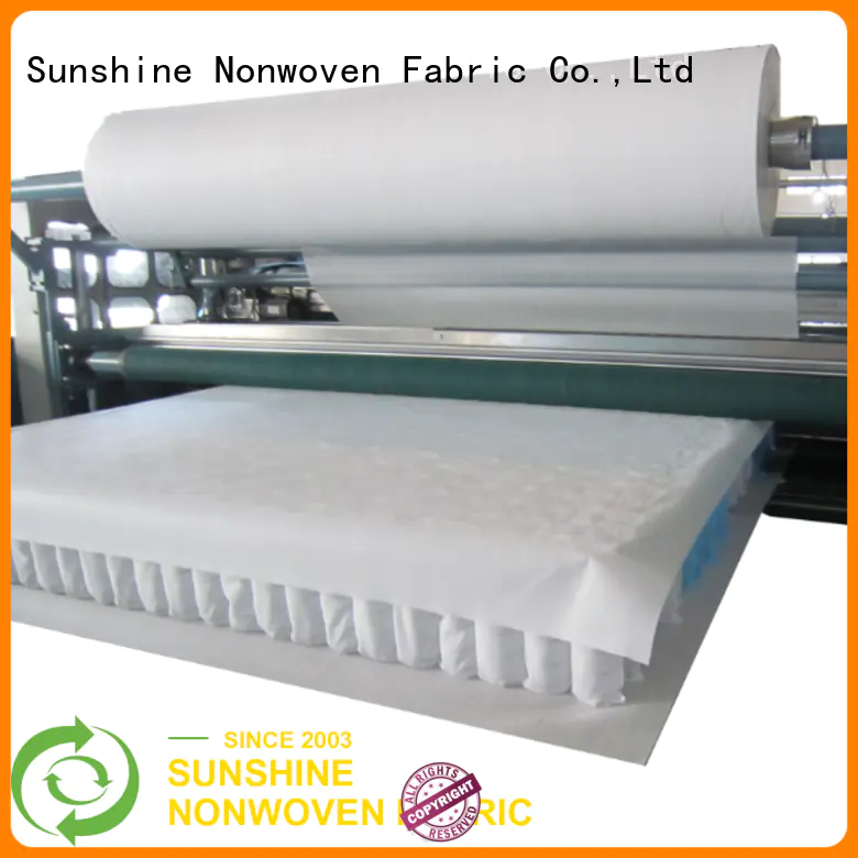Sunshine colorful waterproof non woven fabric from China for furniture