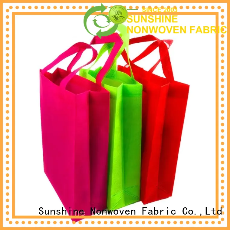 Sunshine pocket nonwoven bags series for bedroom