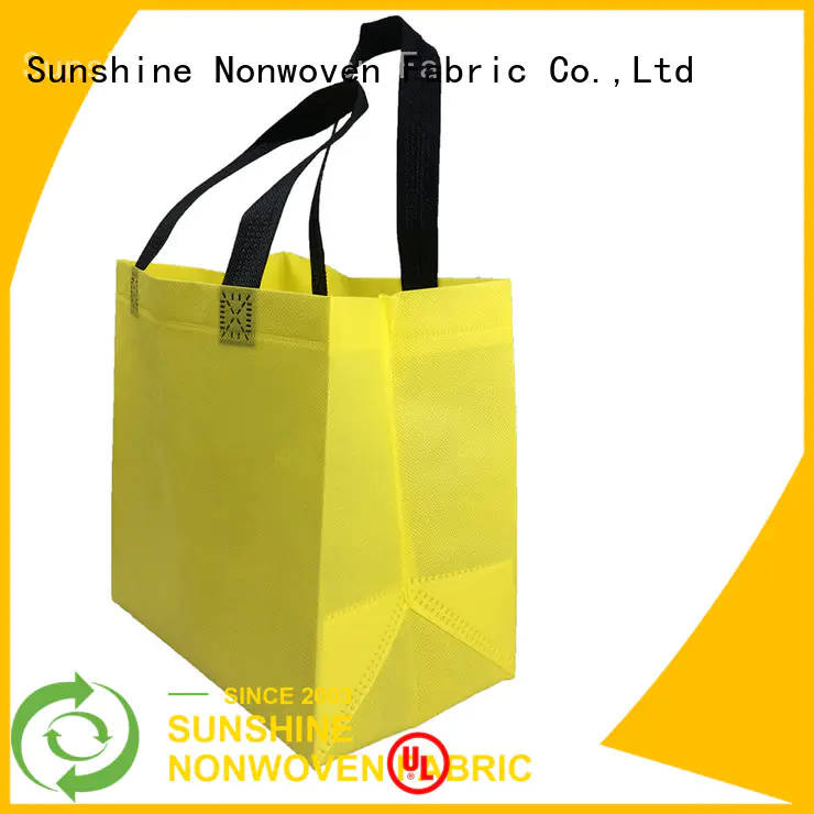 Sunshine non woven carry bags personalized for home
