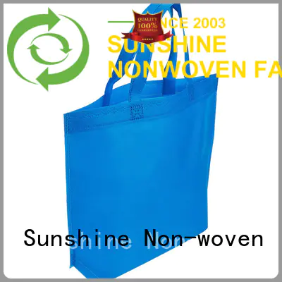 Sunshine folded nonwoven bags wholesale for bedroom