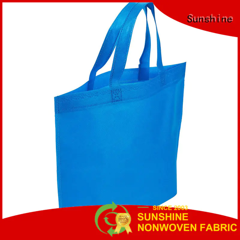 Sunshine single non woven shopping bag directly sale for household