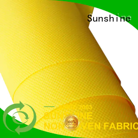 Sunshine spunbond polypropylene fabric personalized for packaging