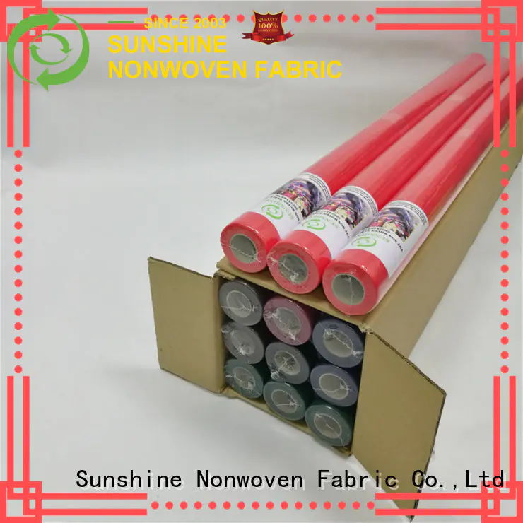 Sunshine non woven fabric tablecloth series for table