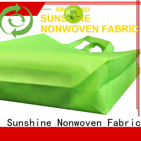 Sunshine disposable non woven carry bags factory for household