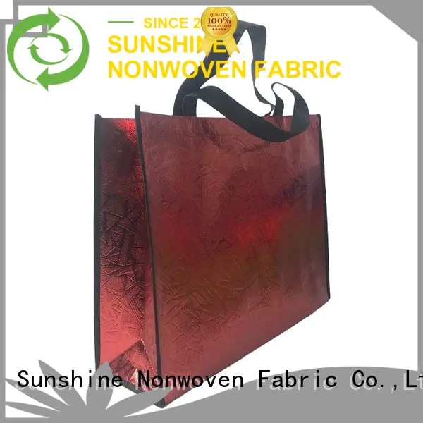 Sunshine non woven shopping bag directly sale for household