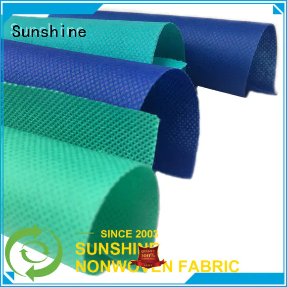 Sunshine spunbonded pp nonwoven fabric directly sale for wrapping