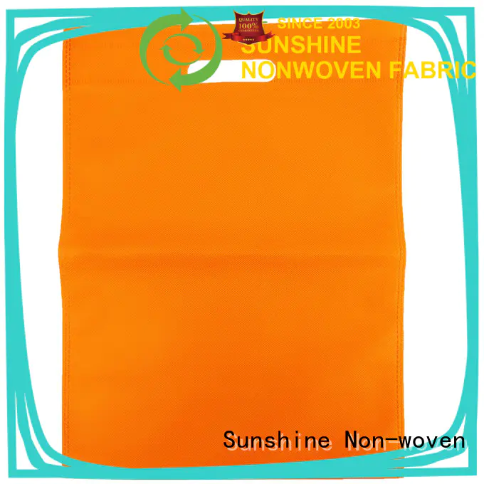 Sunshine printing non woven carry bags series for bed sheet