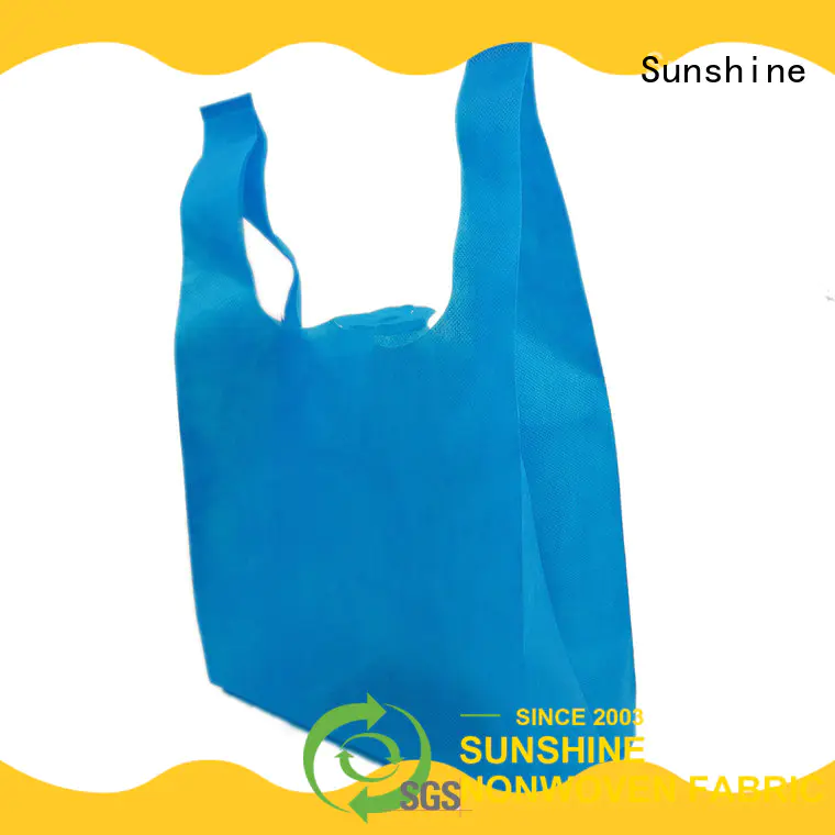 Sunshine medical non woven shopping bag factory for home
