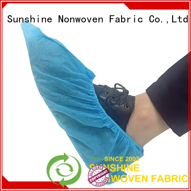 Sunshine full non woven shoes cover manufacturer for medical