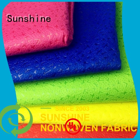 Sunshine medical non woven embossing inquire now for table