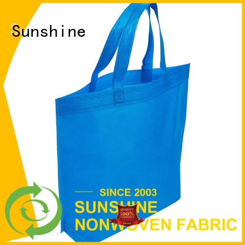 Sunshine waterproof nonwoven bags personalized for household